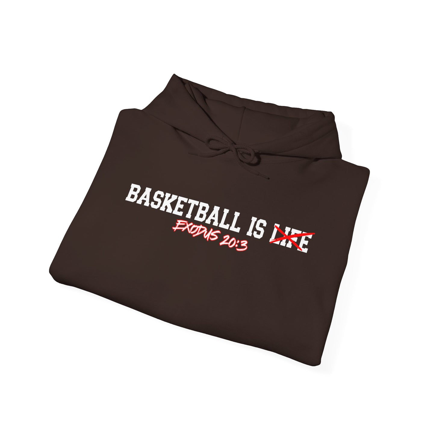 Basketball Is Life...Exodus 20:3 hoodie