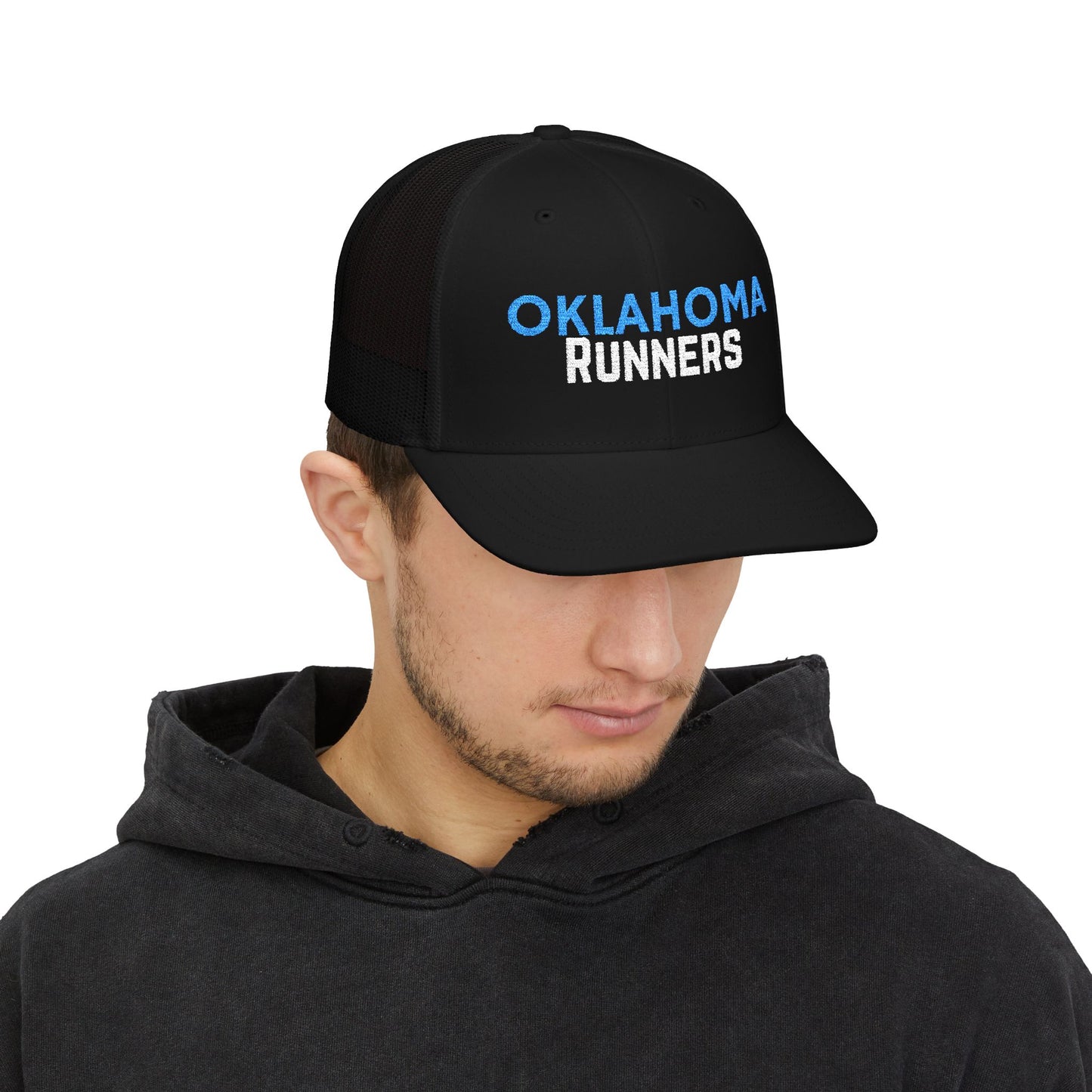 Oklahoma Runners Snapback Trucker Cap