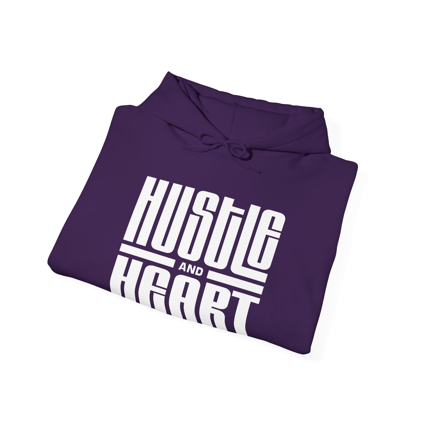 Inspirational Hustle and Heart Hoodie for Ambitious Souls