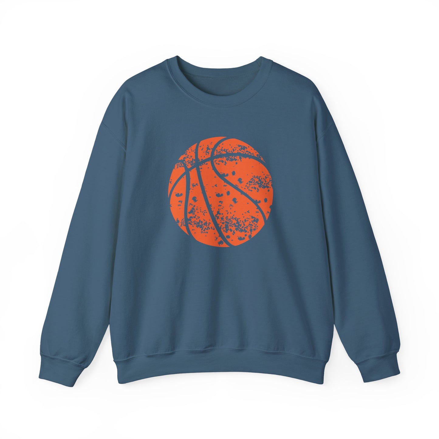 Basketball Graphic Crewneck Sweatshirt