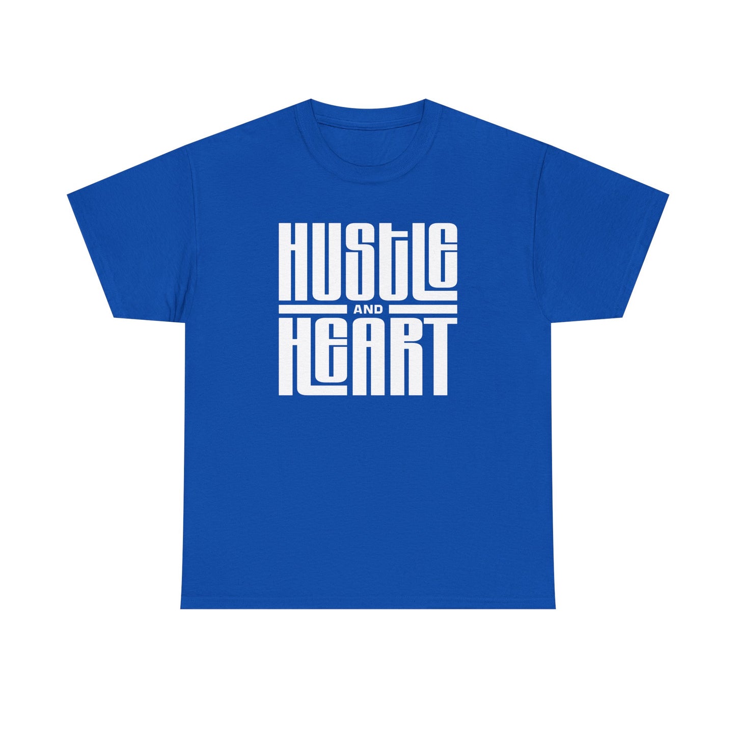 Hustle and Heart Unisex Heavy Cotton Tee