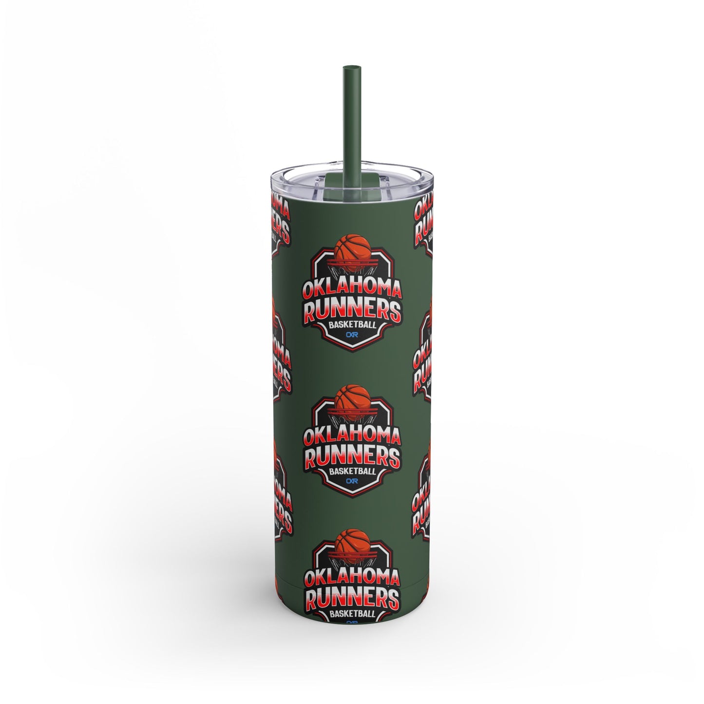 Oklahoma Runners Basketball Tumbler - 20oz Matte Travel Cup