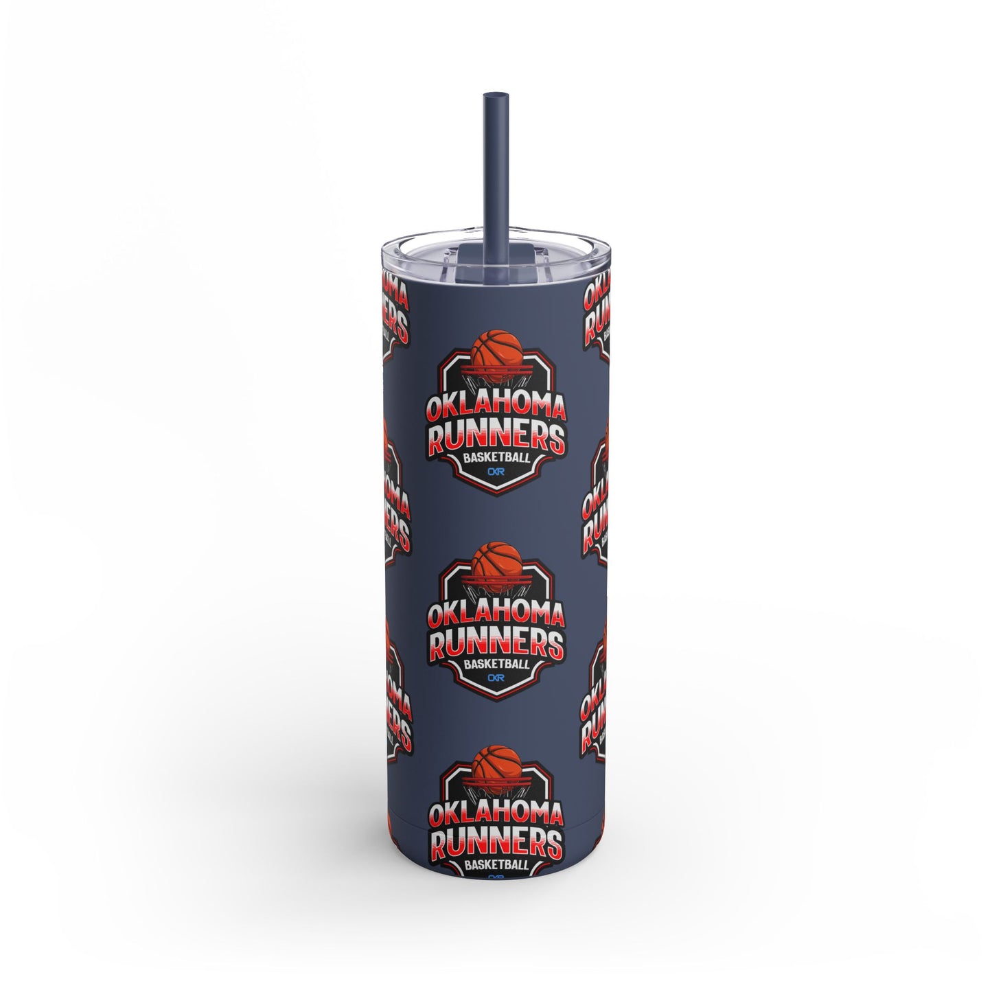 Oklahoma Runners Basketball Tumbler - 20oz Matte Travel Cup