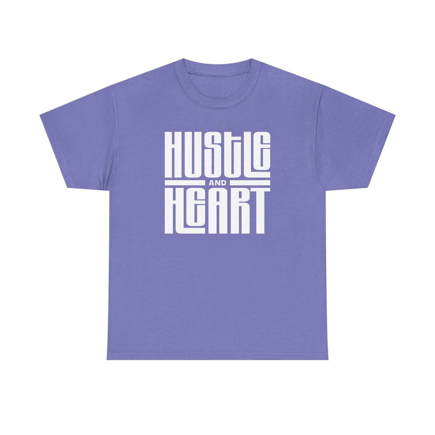 Hustle and Heart Unisex Heavy Cotton Tee