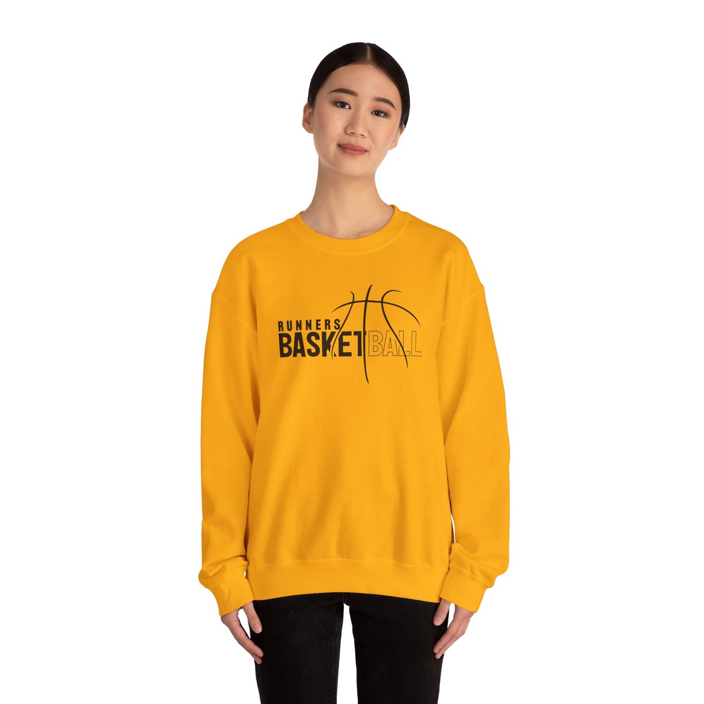 Runners Basketball Crewneck Sweatshirt - Unisex Heavy Blend™