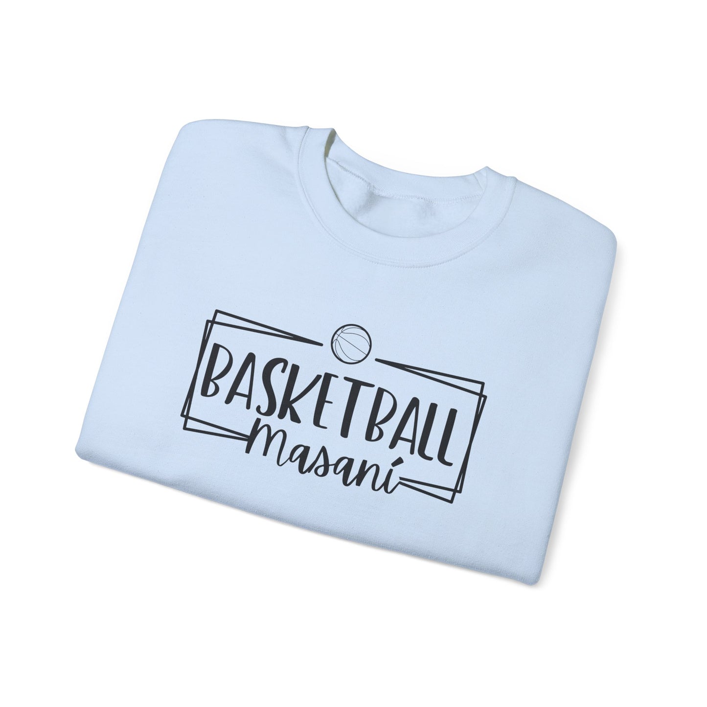 Basketball Masani Unisex Heavy Blend™ Crewneck Sweatshirt