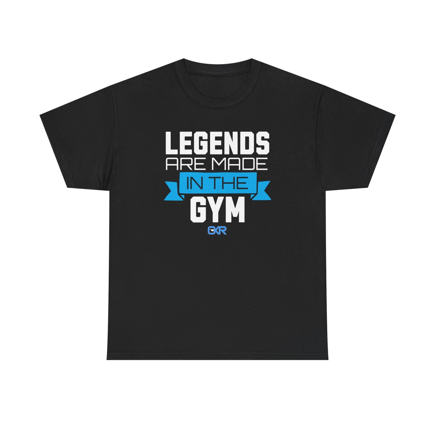 Unisex Heavy Cotton Tee - Legends Are Made in the Gym