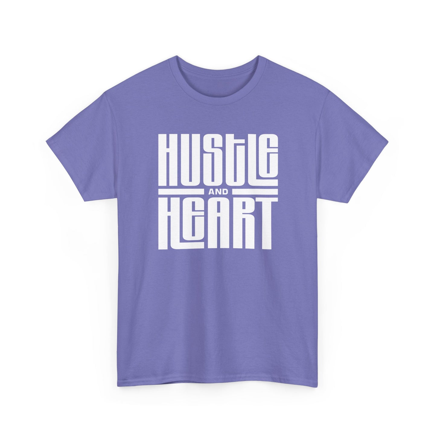 Hustle and Heart Unisex Heavy Cotton Tee