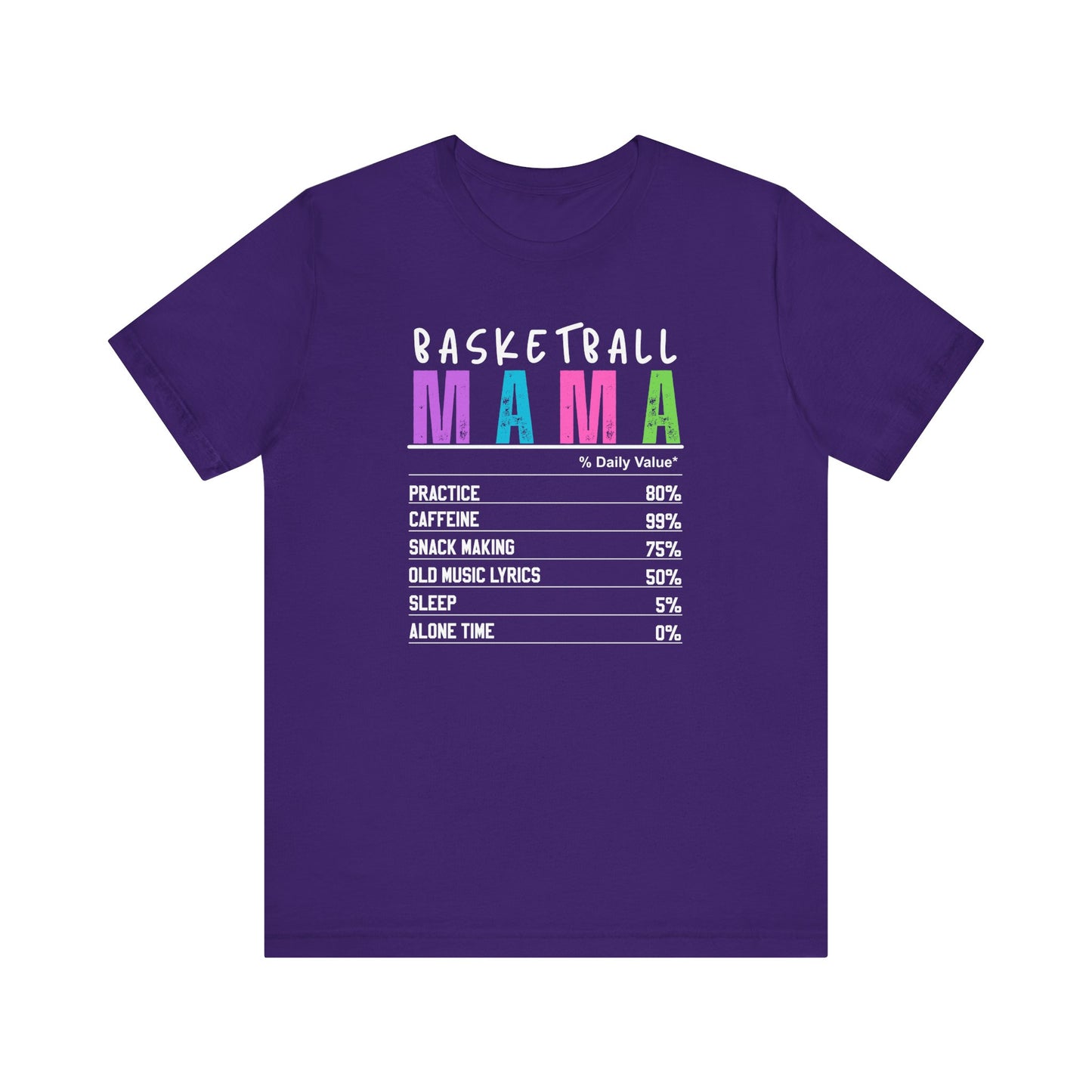 Basketball Mama Unisex Jersey Tee - Fun & Stylish T-Shirt for Sporty Moms