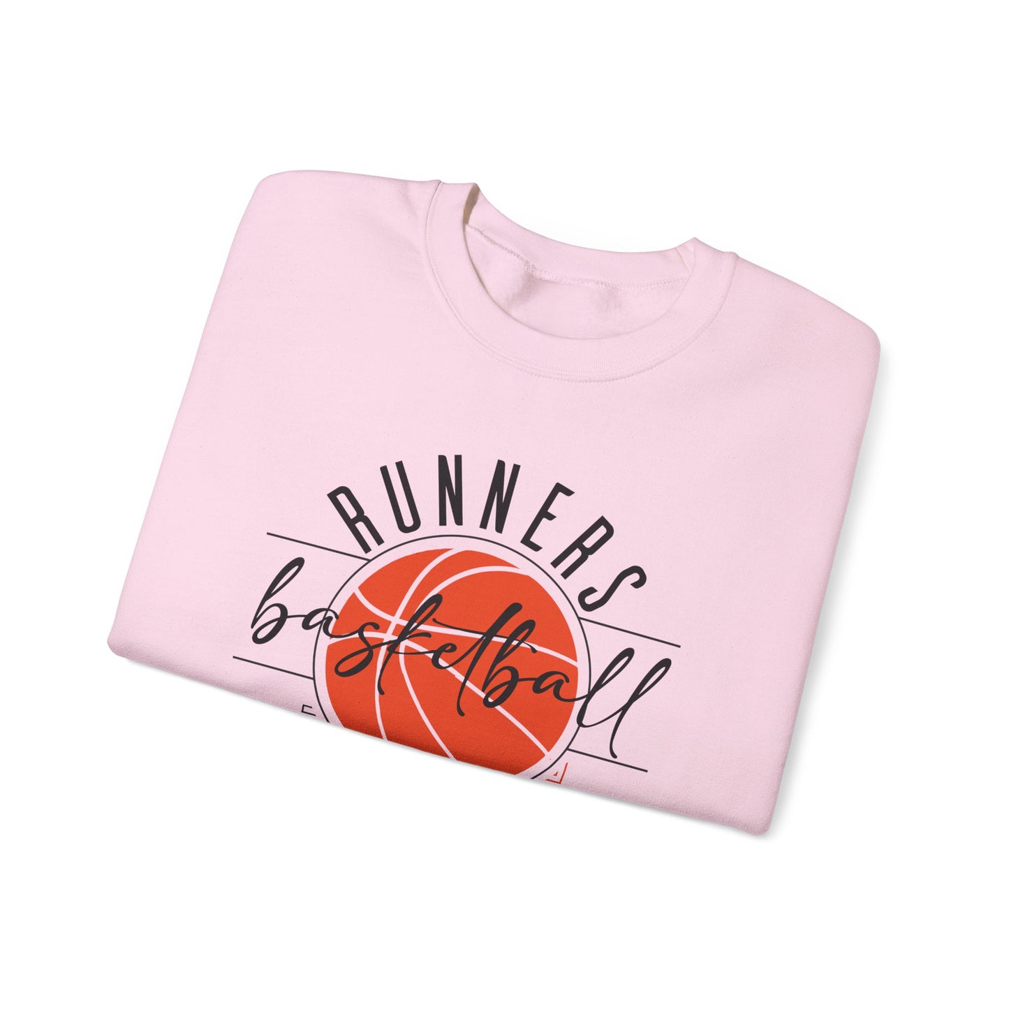 Basketball Runners Crewneck Sweatshirt | Stylish Sports Apparel