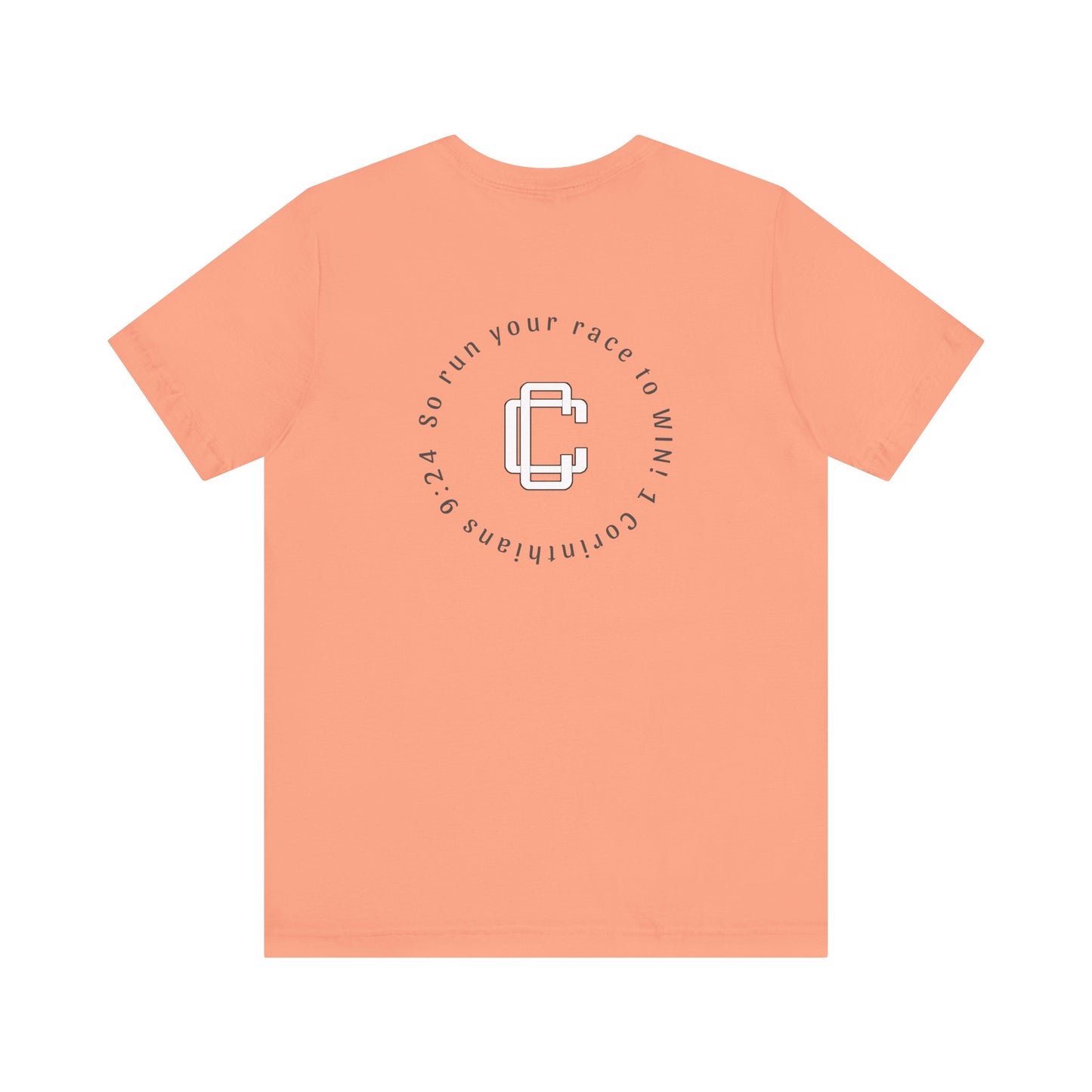 Calumet Cross Country Tee w/ 1 Cor. Bible Verse