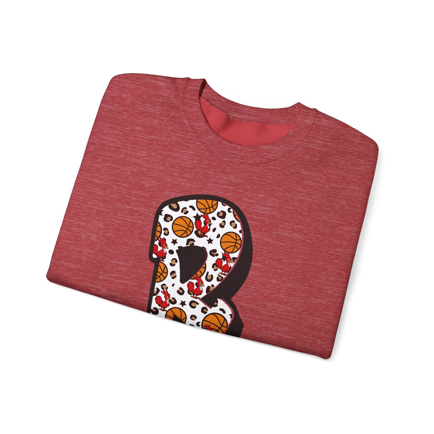 Colorful Letter R Sweatshirt, Cozy Crewneck Pullover, Casual Apparel, Unisex Gift, Perfect for Holidays and Celebrations