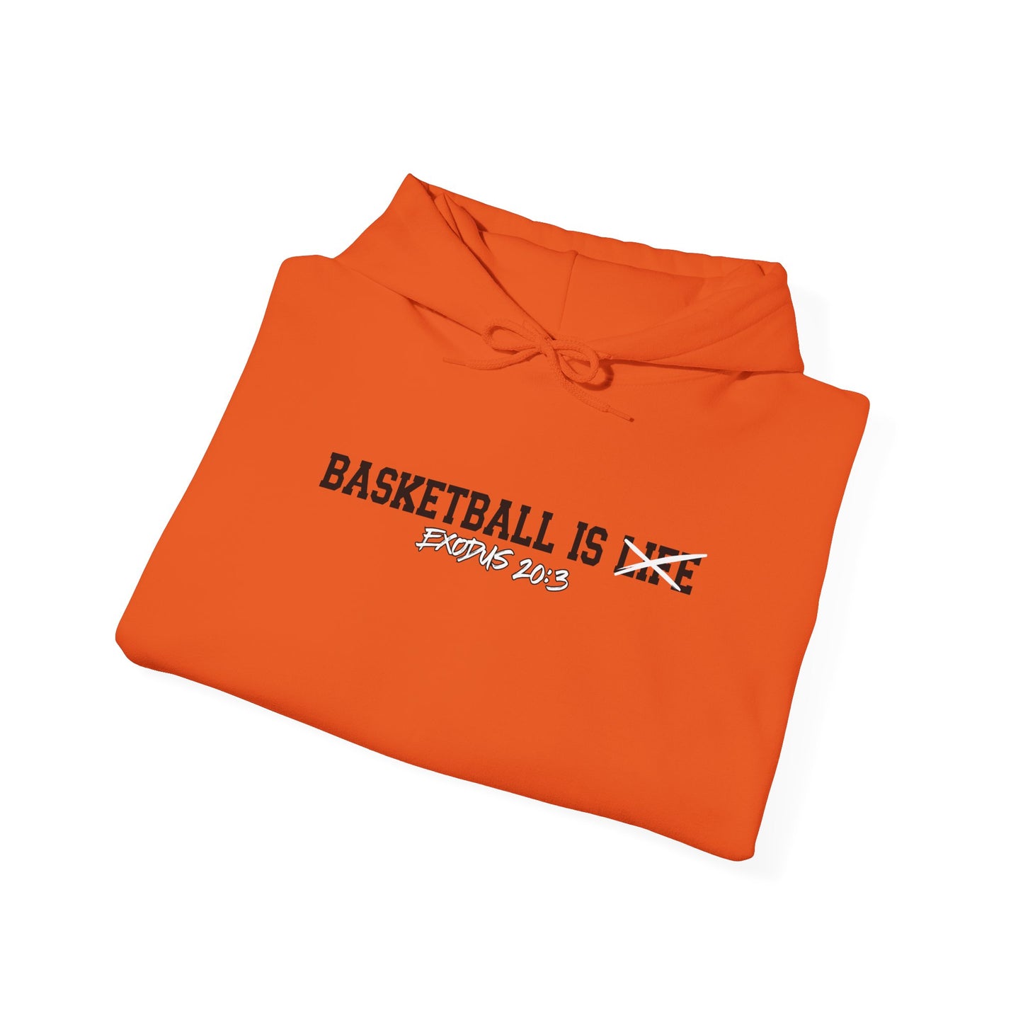 Basketball Is Life...Exodus 20:3 hoodie