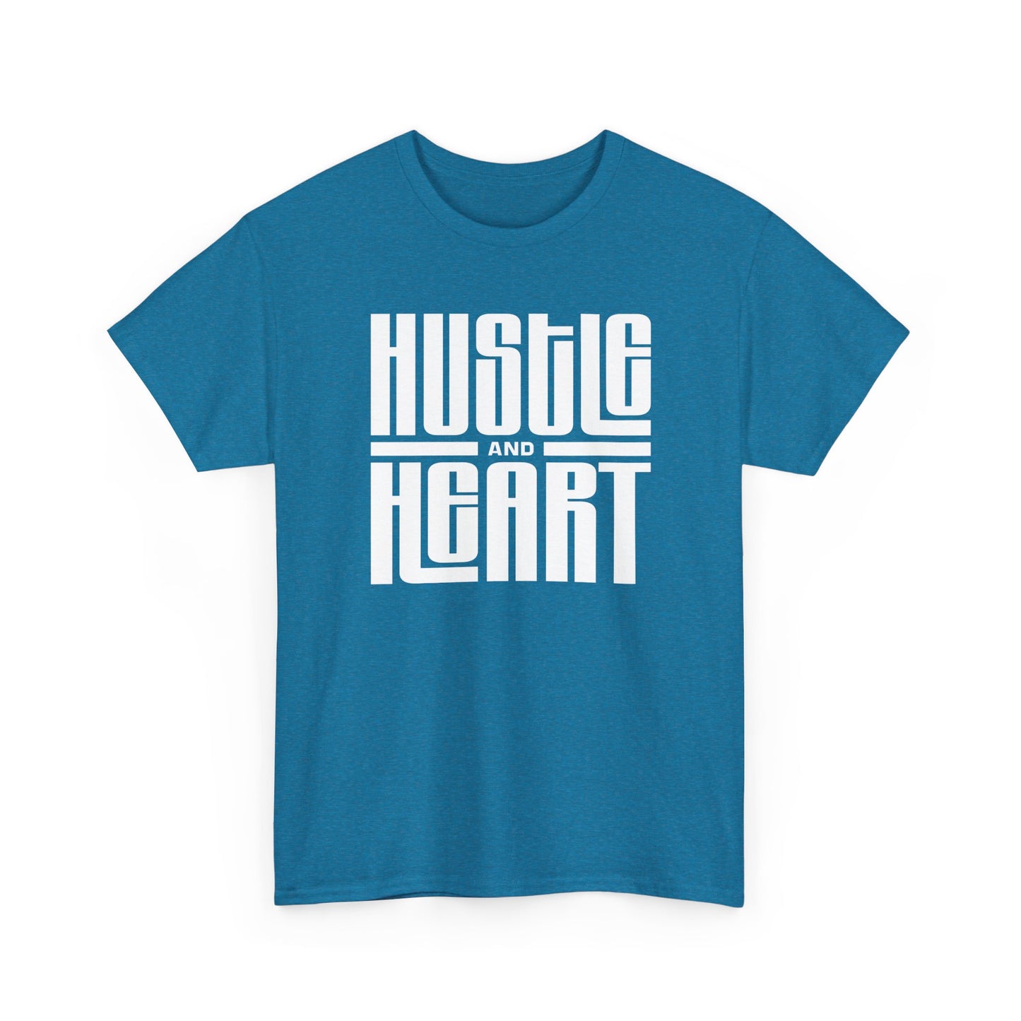 Hustle and Heart Unisex Heavy Cotton Tee