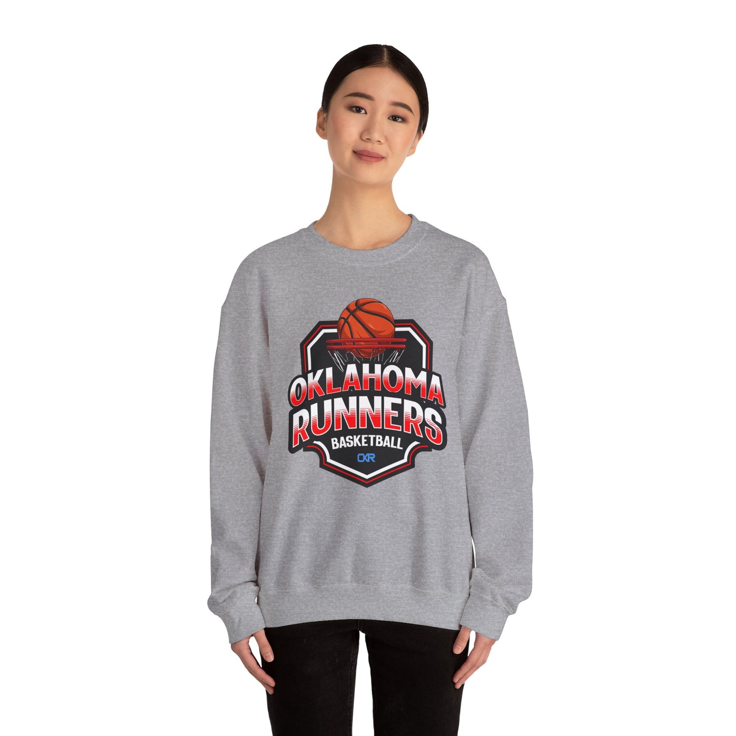 Oklahoma Runners Basketball Crewneck Sweatshirt
