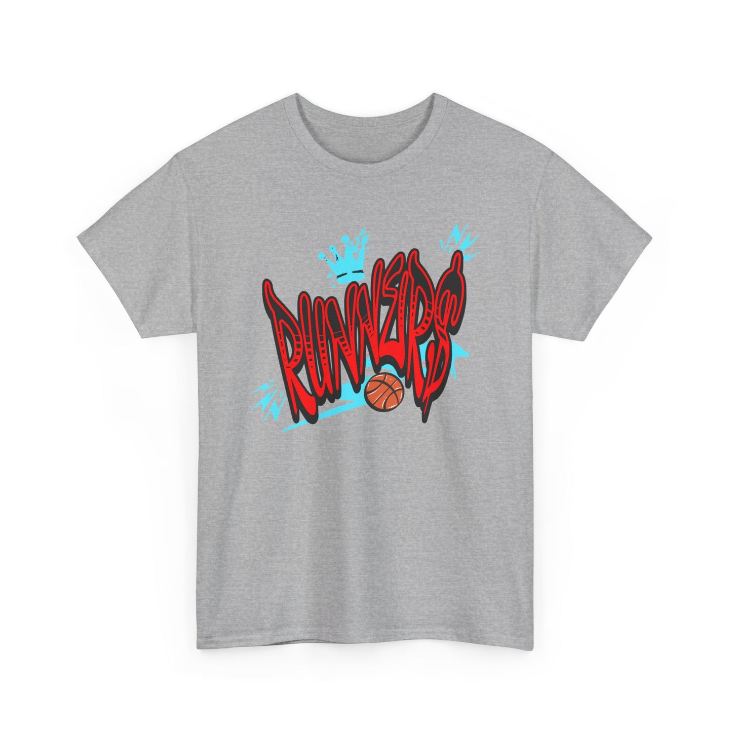 Urban Graffiti Basketball Tee for Runners Fans