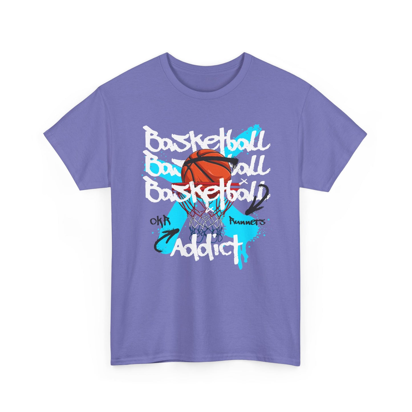 Basketball Addict Unisex Heavy Cotton Tee