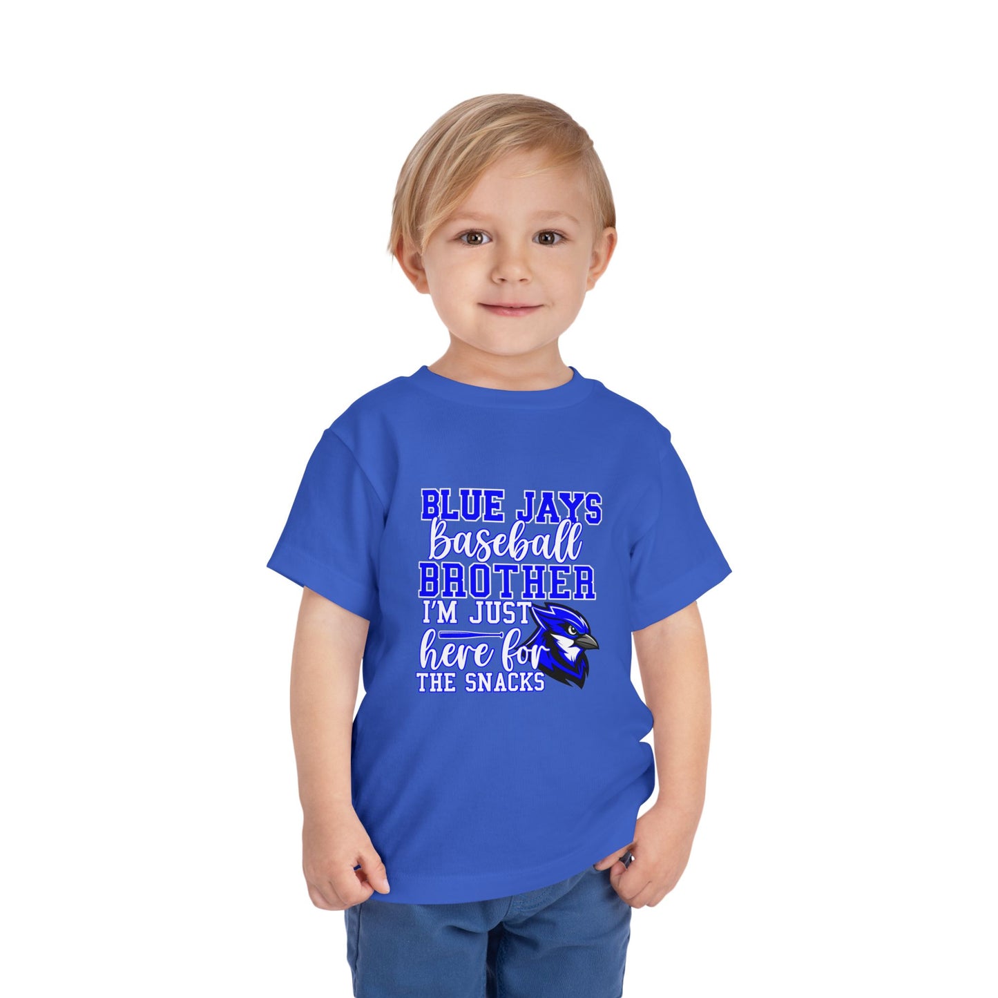 Toddler Blue Jay Baseball Brother Tee