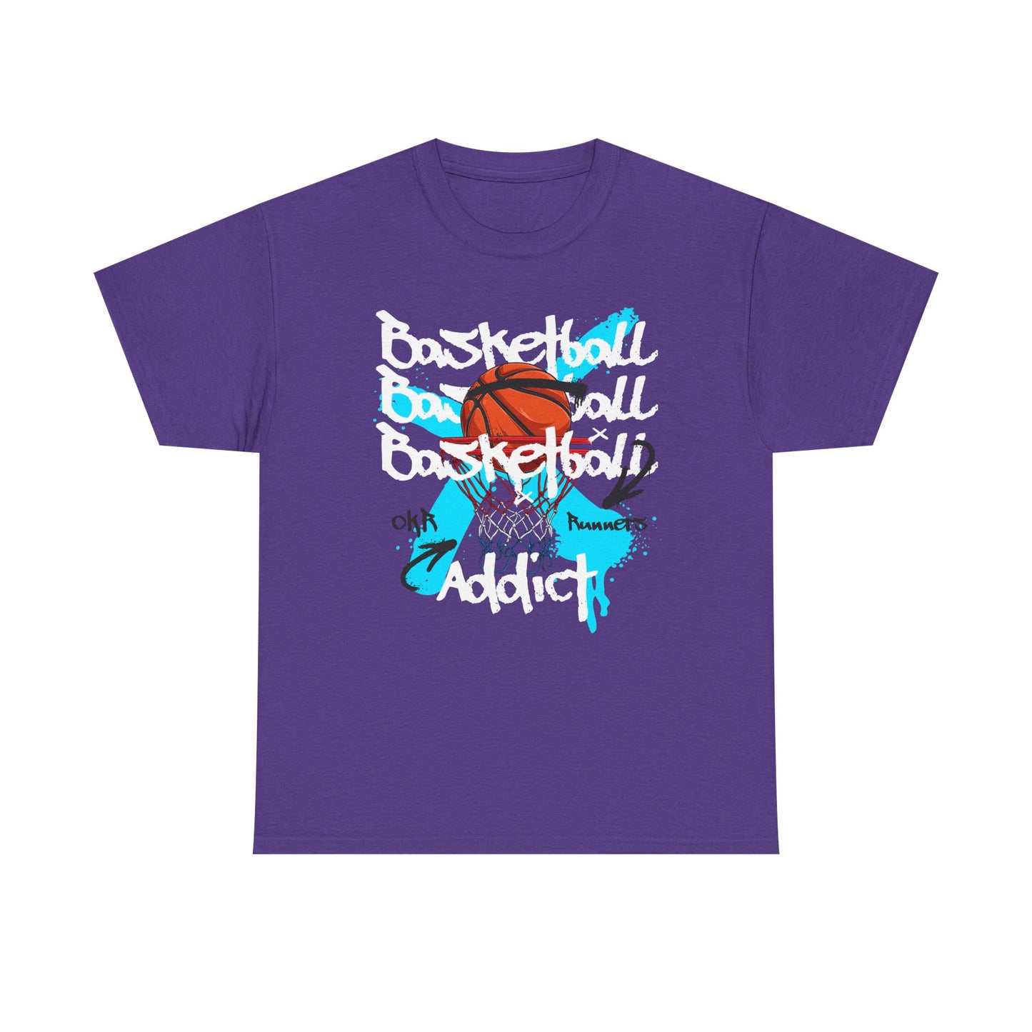 Basketball Addict Unisex Heavy Cotton Tee
