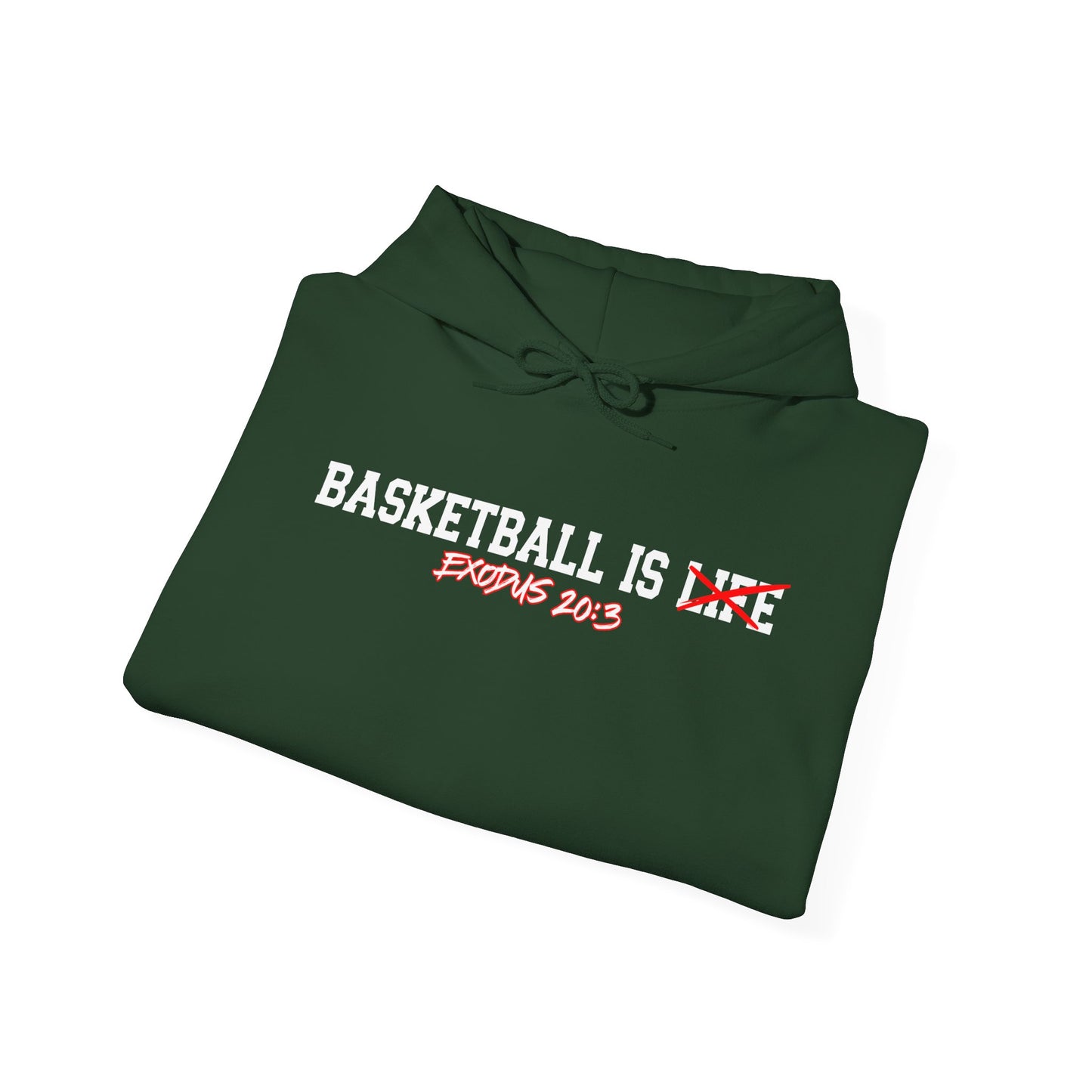Basketball Is Life...Exodus 20:3 hoodie