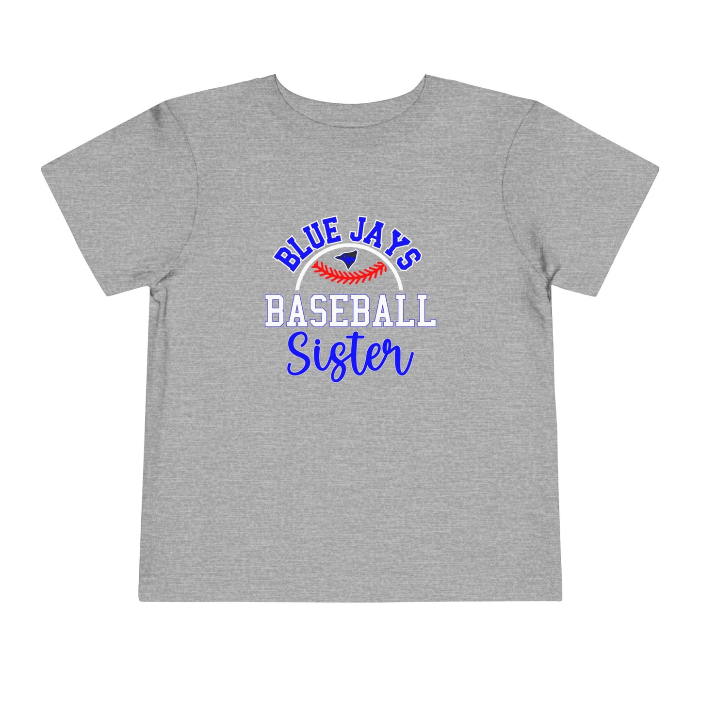 Toddler Blue Jays Baseball Sister Tee