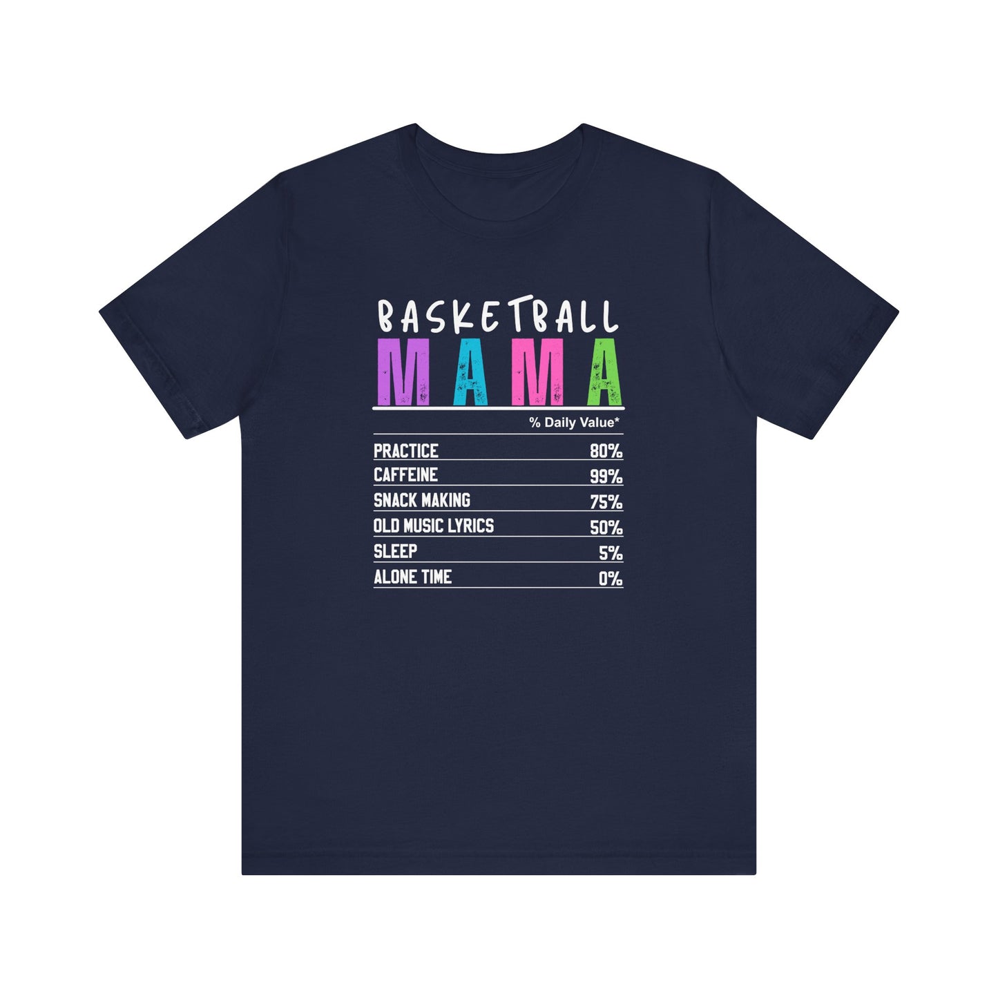 Basketball Mama Unisex Jersey Tee - Fun & Stylish T-Shirt for Sporty Moms