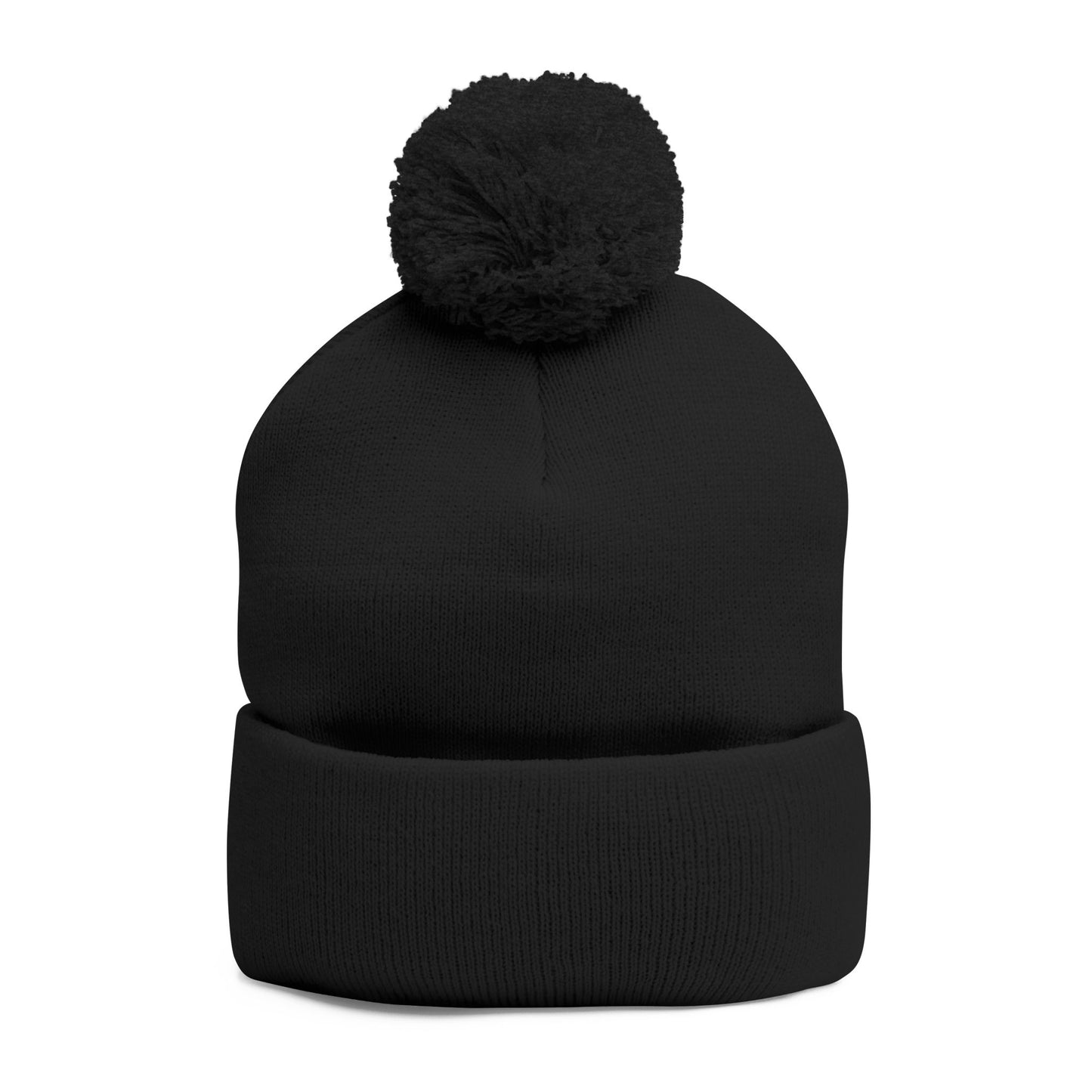 EHS Pom-Pom Knit Cap (Embroidery)