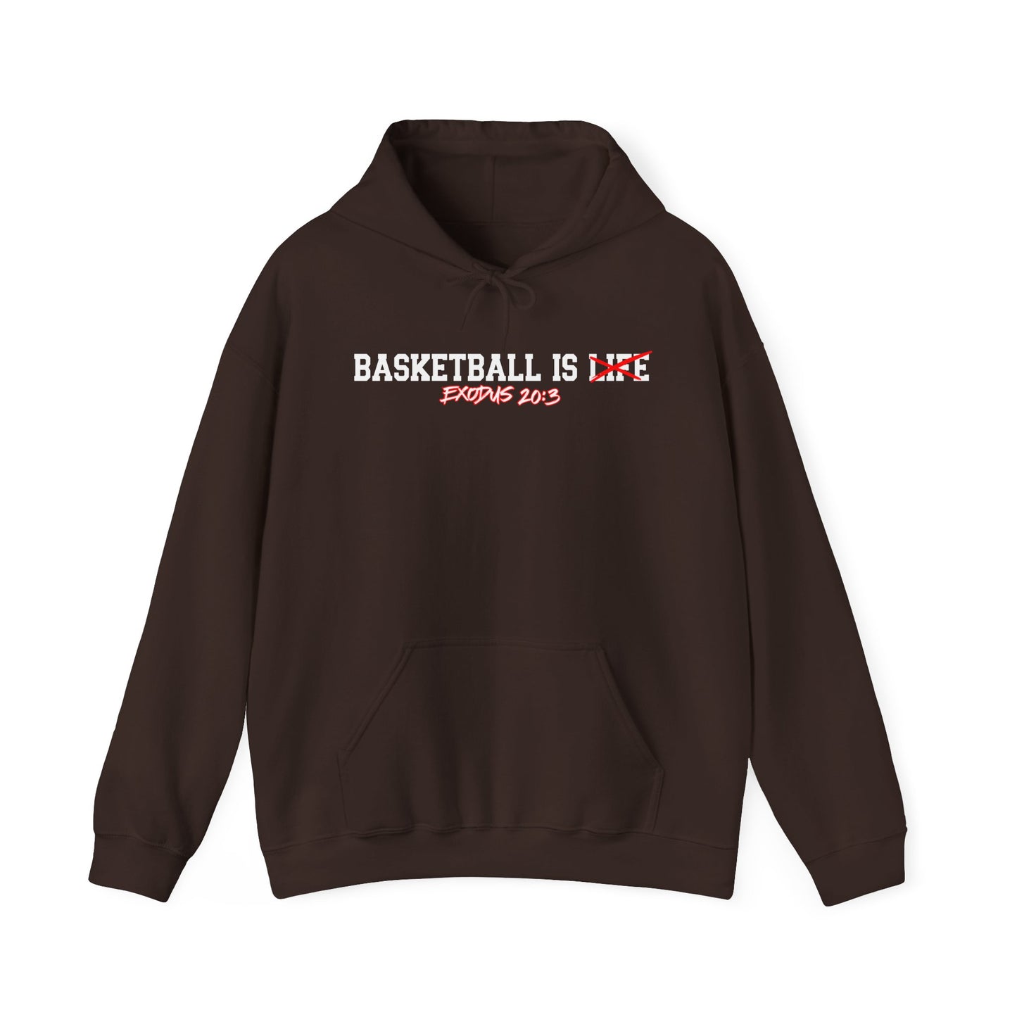 Basketball Is Life...Exodus 20:3 hoodie