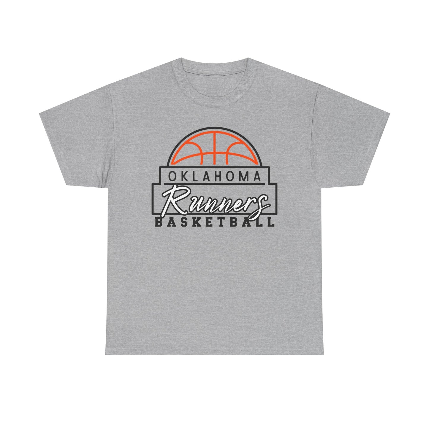 Oklahoma Runners Basketball Unisex Heavy Cotton Tee
