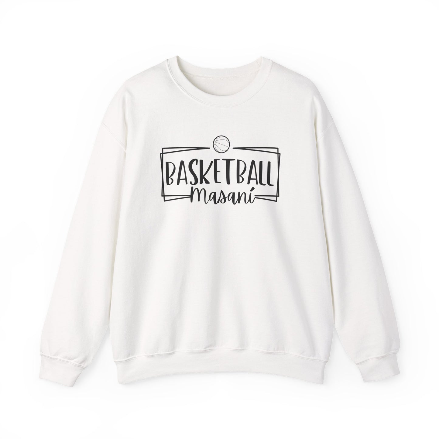 Basketball Masani Unisex Heavy Blend™ Crewneck Sweatshirt