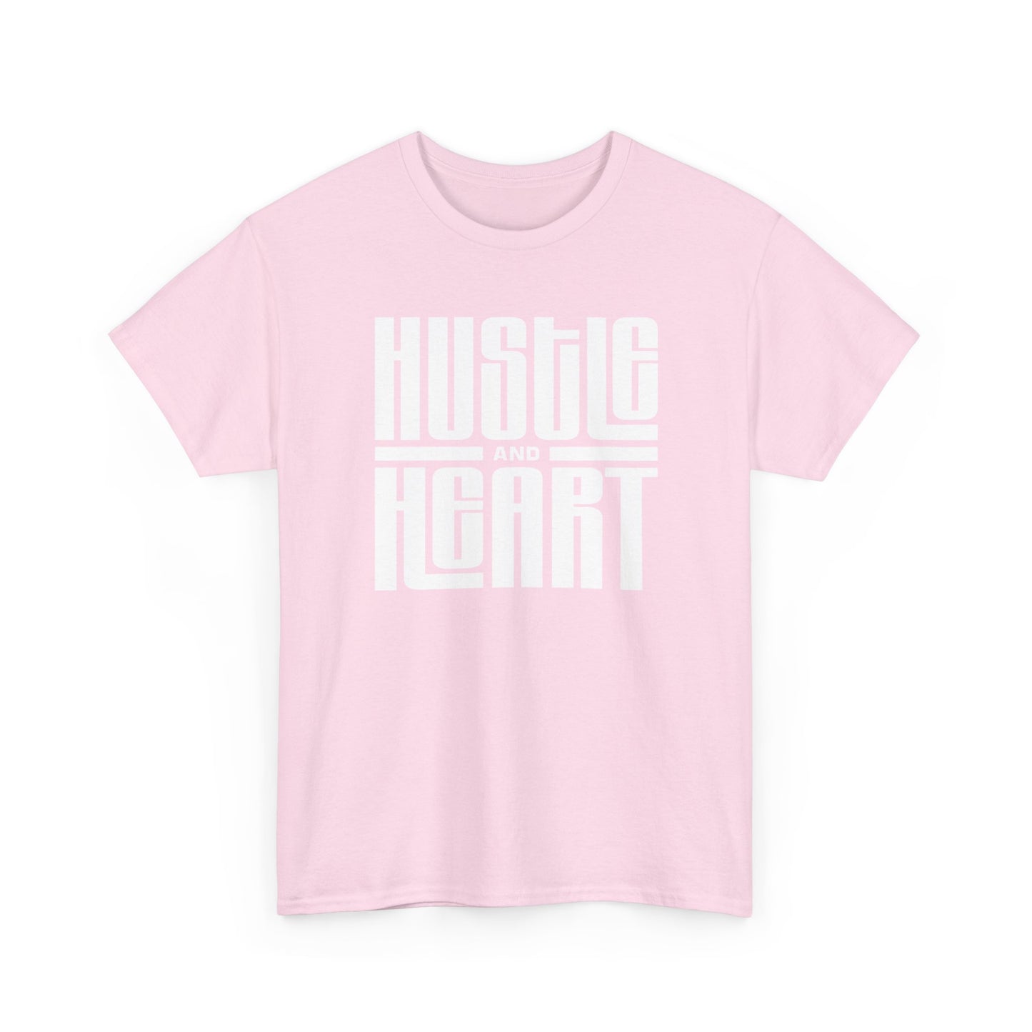 Hustle and Heart Unisex Heavy Cotton Tee