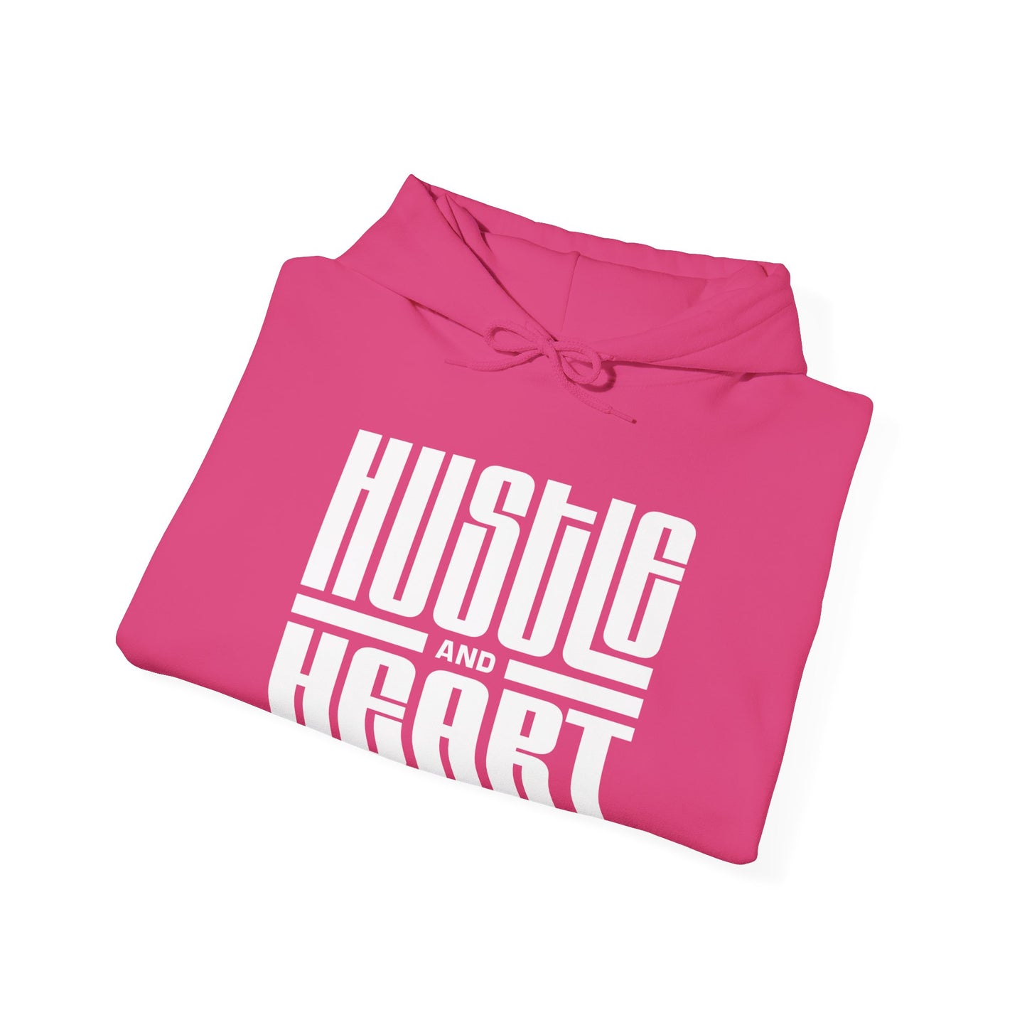 Inspirational Hustle and Heart Hoodie for Ambitious Souls