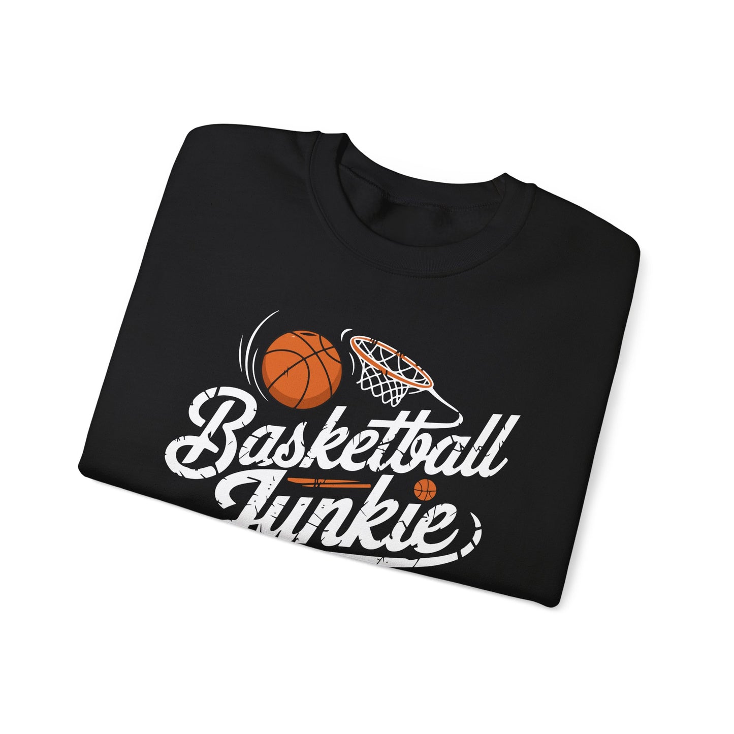 Basketball Junkie Unisex Heavy Blend™ Crewneck Sweatshirt