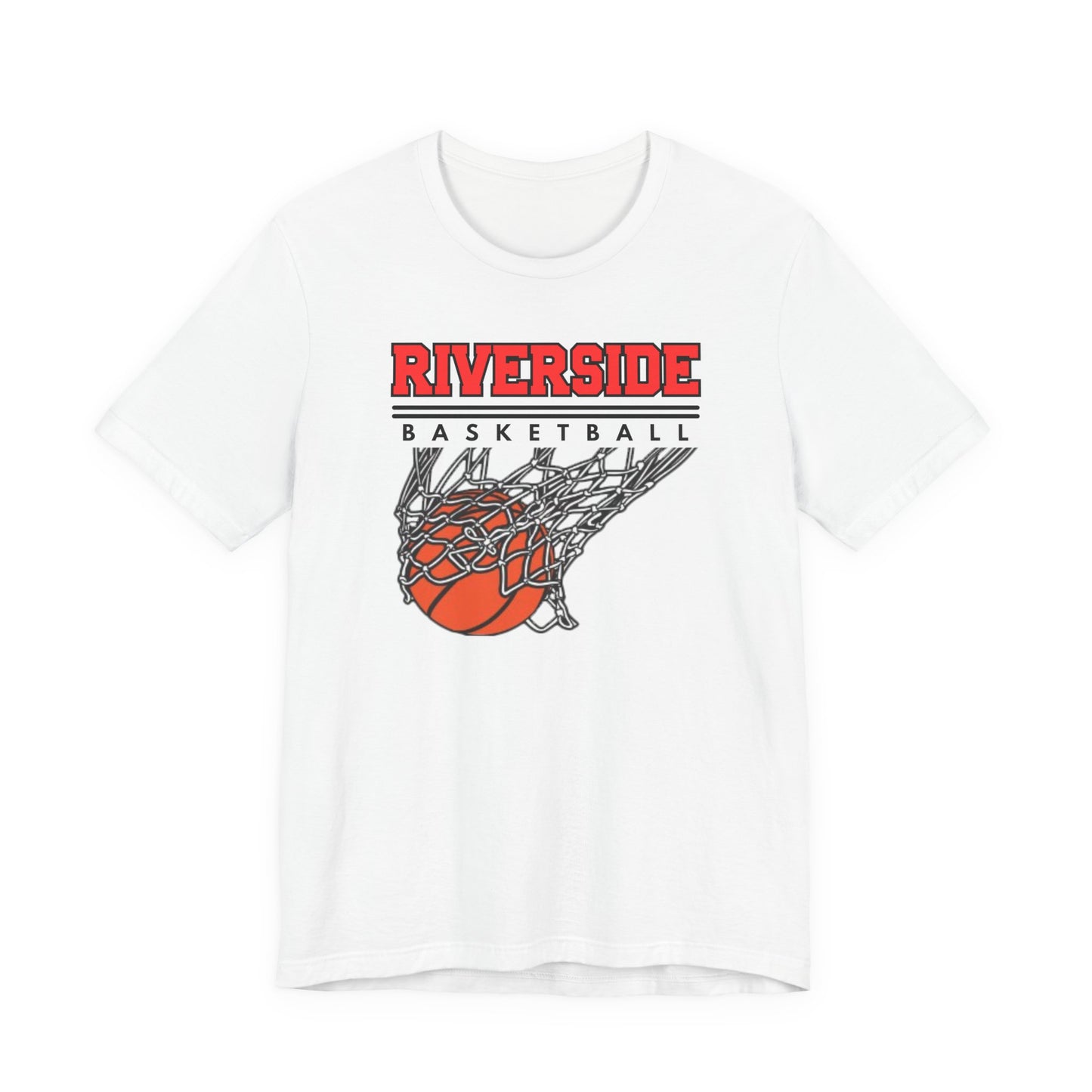 Riverside Basketball Tee, Unisex Short Sleeve Shirt, Sports Fan Apparel, Gift for Athletes, Basketball Team Merchandise