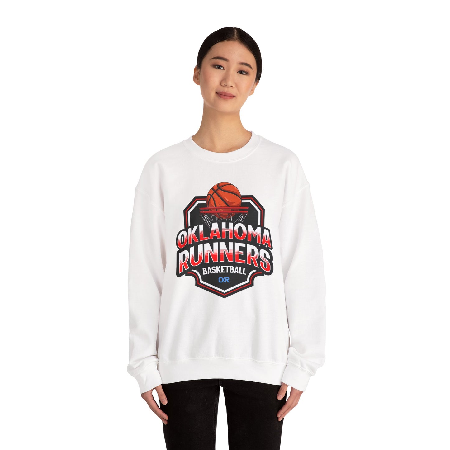 Oklahoma Runners Basketball Crewneck Sweatshirt
