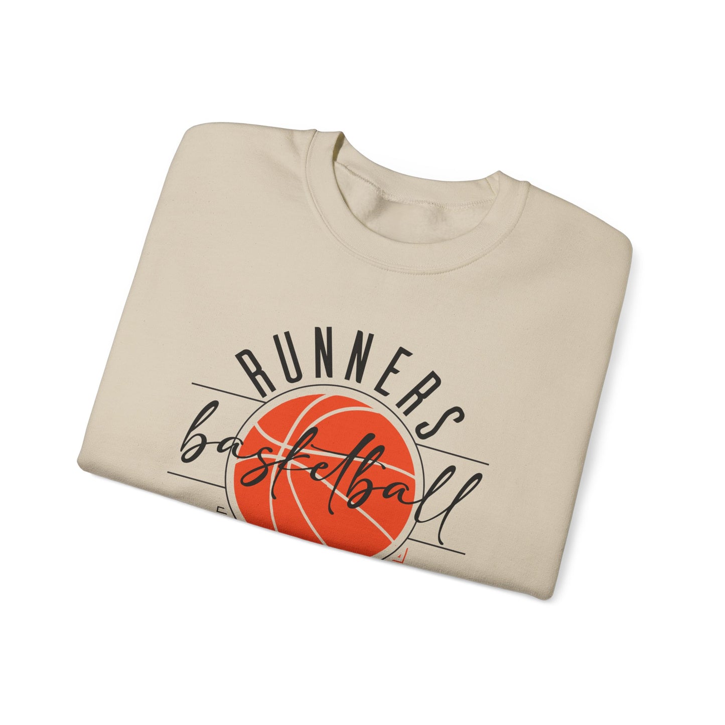 Basketball Runners Crewneck Sweatshirt | Stylish Sports Apparel