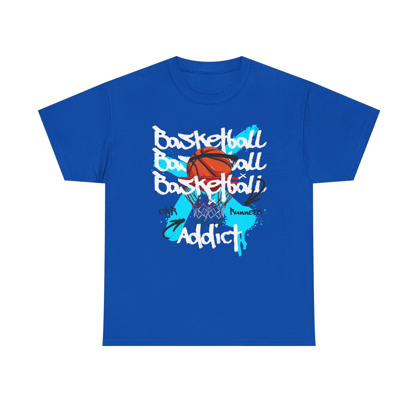 Basketball Addict Unisex Heavy Cotton Tee