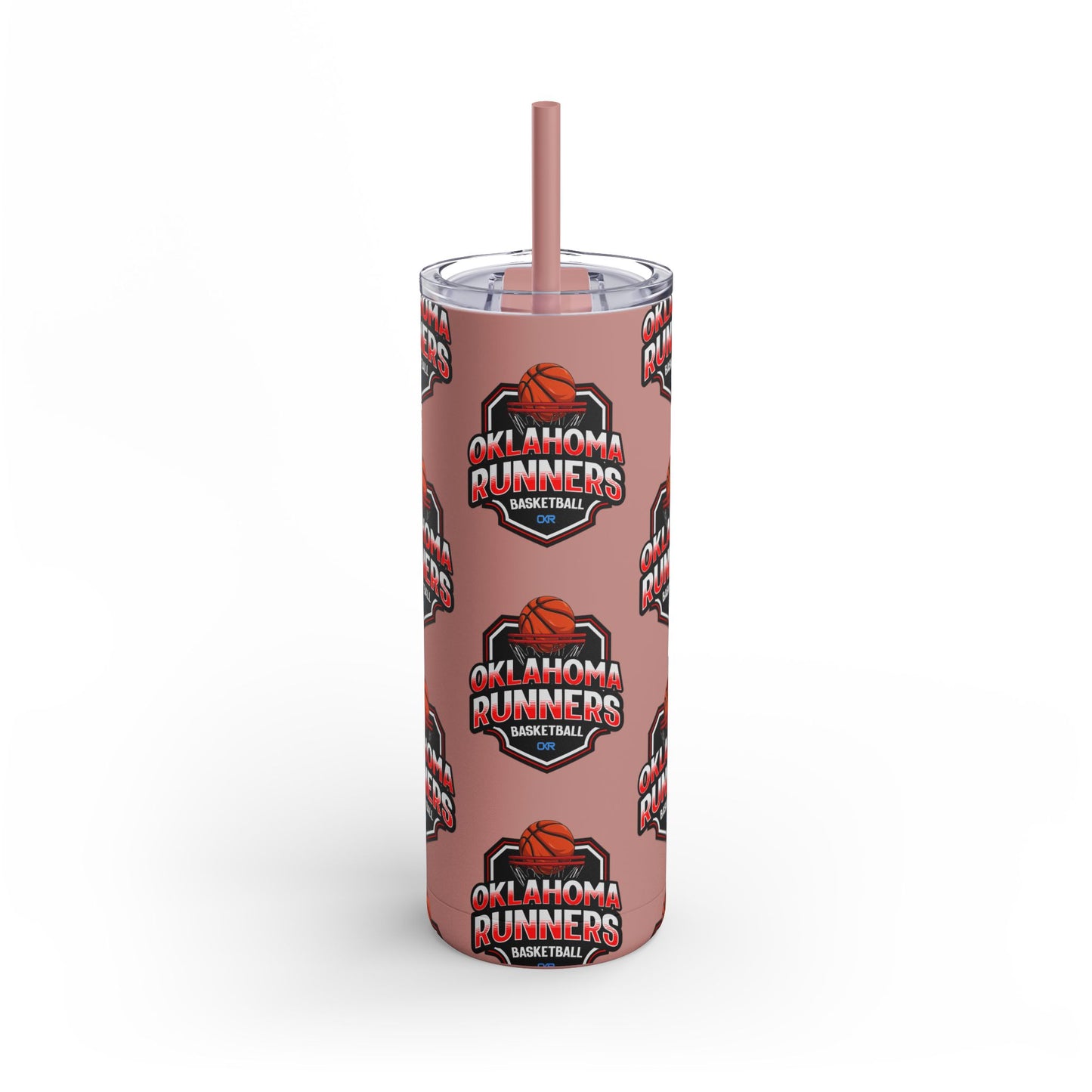 Oklahoma Runners Basketball Tumbler - 20oz Matte Travel Cup