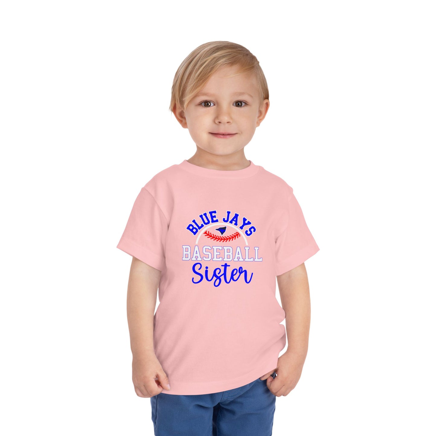 Toddler Blue Jays Baseball Sister Tee