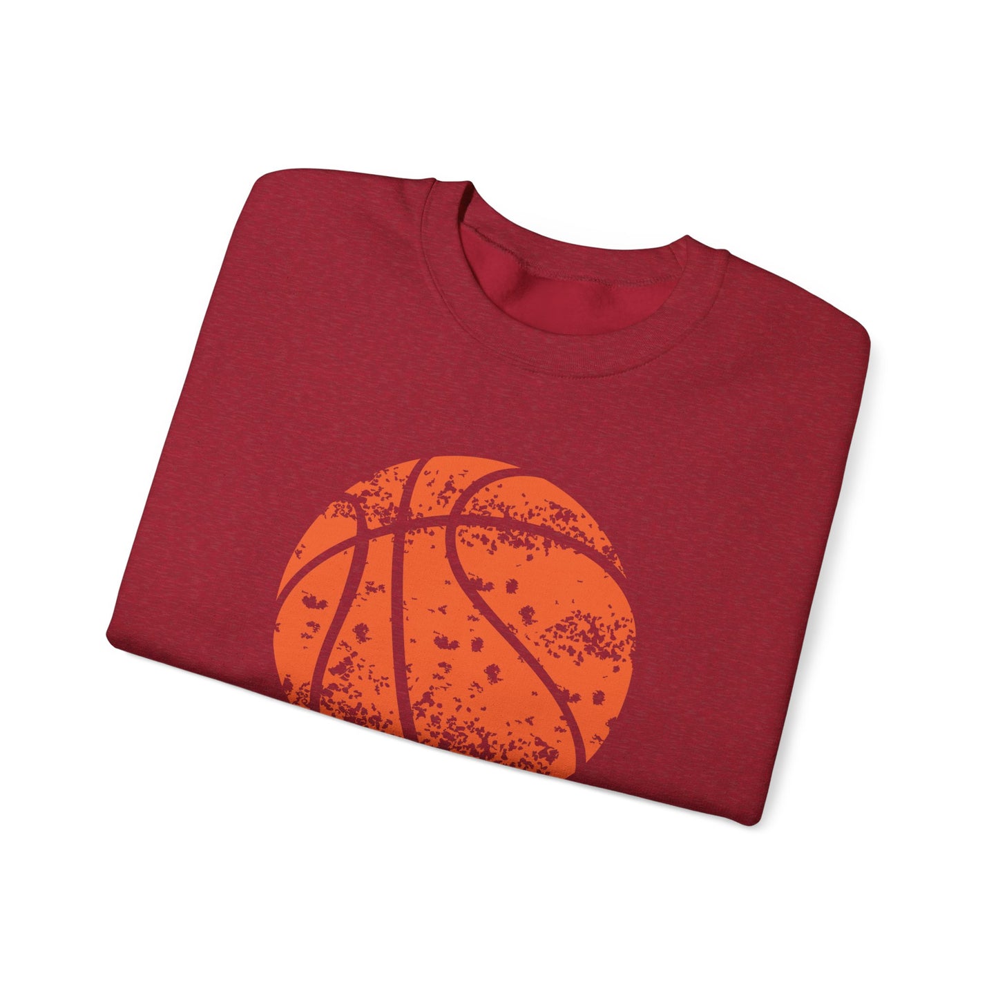 Basketball Graphic Crewneck Sweatshirt