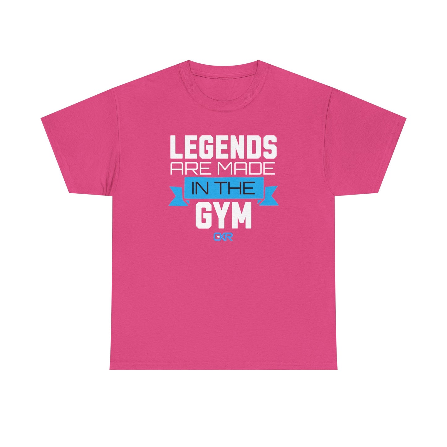 Unisex Heavy Cotton Tee - Legends Are Made in the Gym