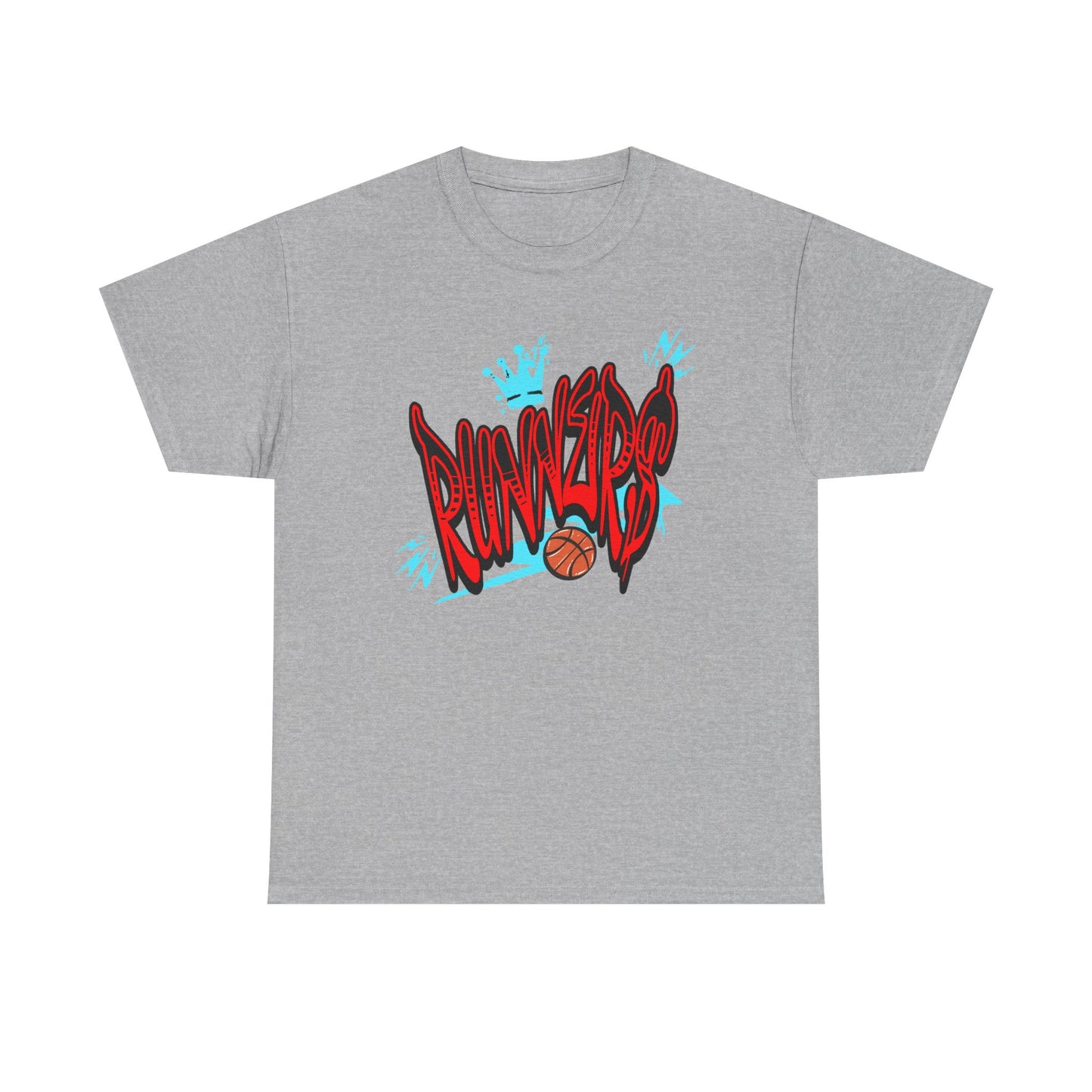 Urban Graffiti Basketball Tee for Runners Fans