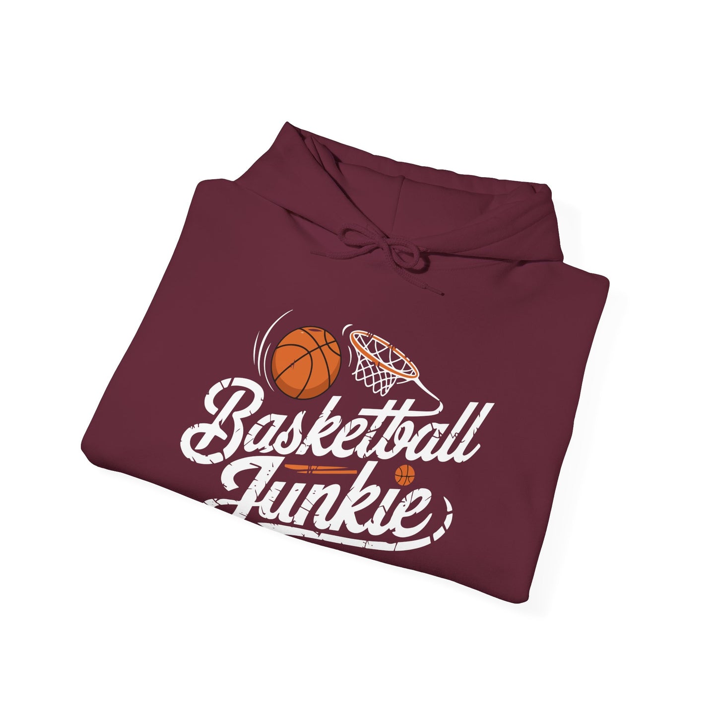 Basketball Junkie Unisex Heavy Blend™ Hooded Sweatshirt