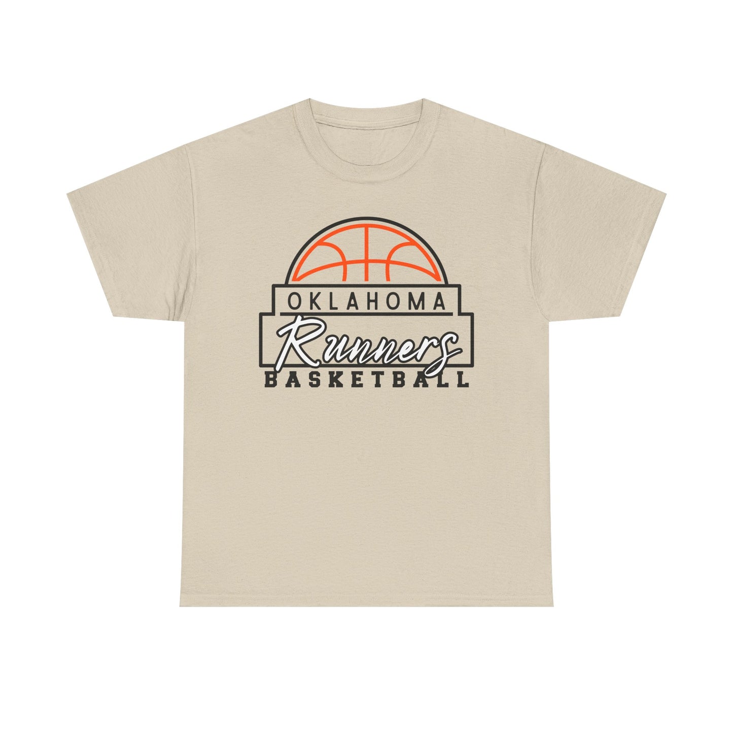 Oklahoma Runners Basketball Unisex Heavy Cotton Tee