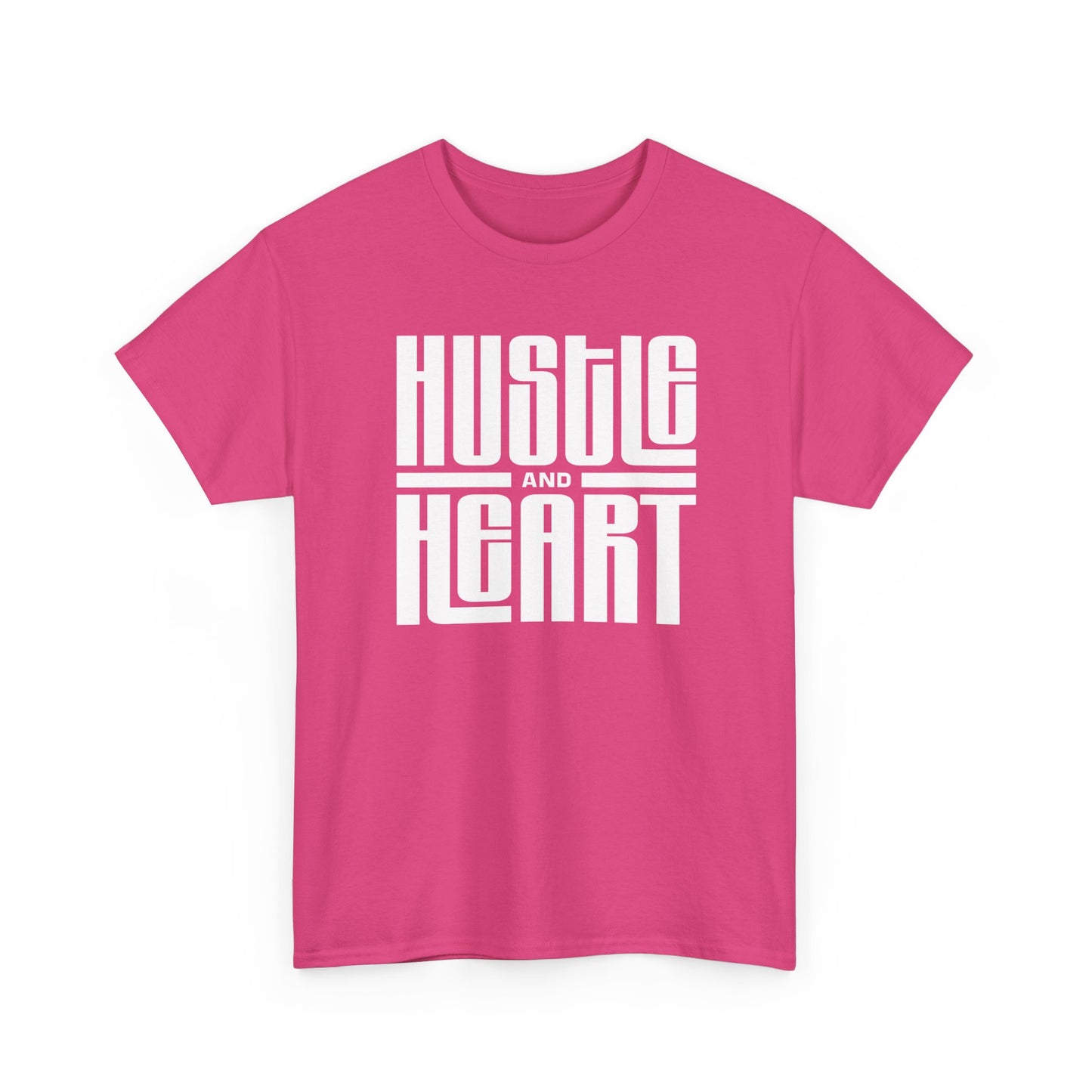 Hustle and Heart Unisex Heavy Cotton Tee