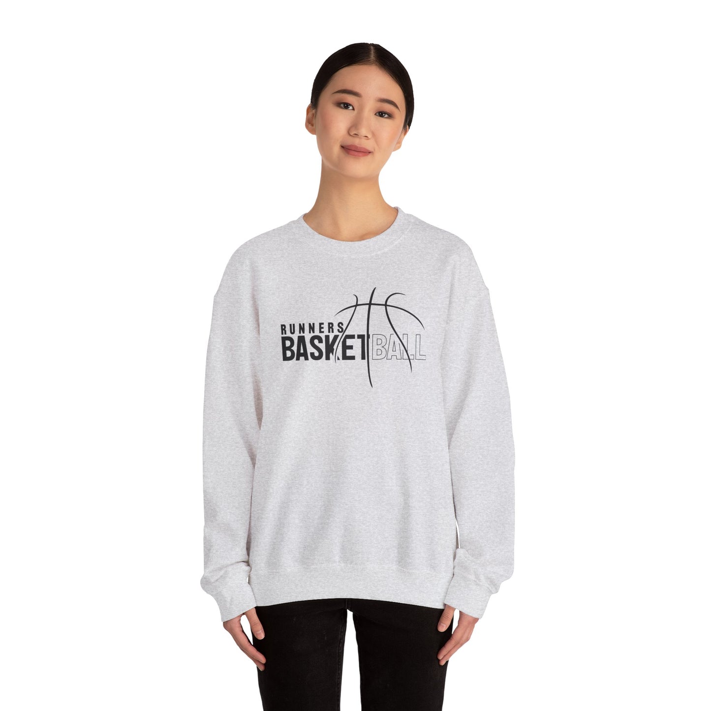 Runners Basketball Crewneck Sweatshirt - Unisex Heavy Blend™
