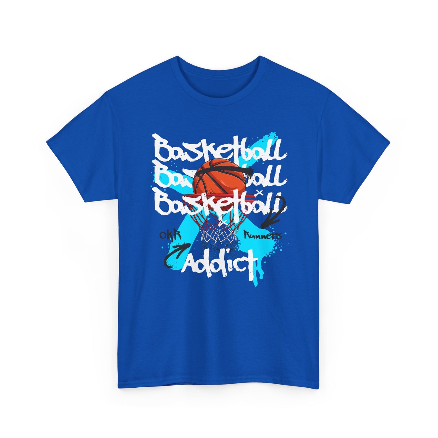 Basketball Addict Unisex Heavy Cotton Tee