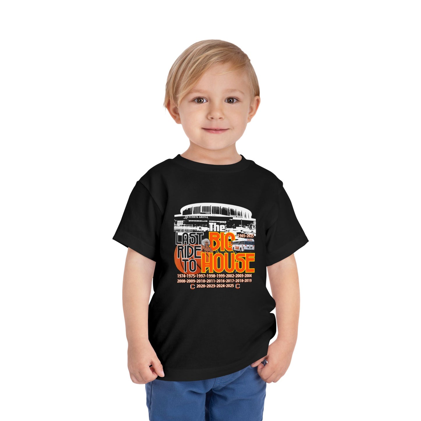 Toddler Short Sleeve Tee - Last Ride to the Big House Design