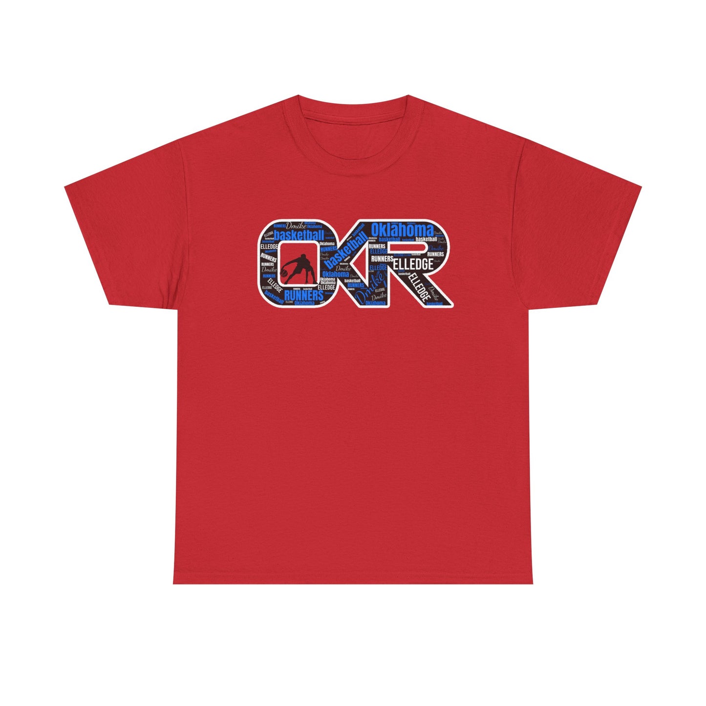 Oklahoma Pride Unisex Heavy Cotton Tee - Red, Customizable Design