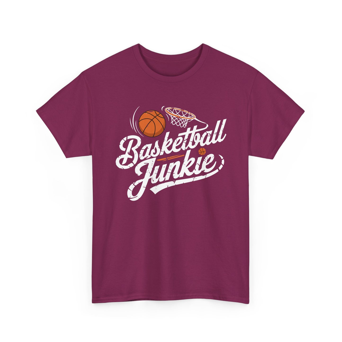 Basketball Junkie Unisex Heavy Cotton Tee
